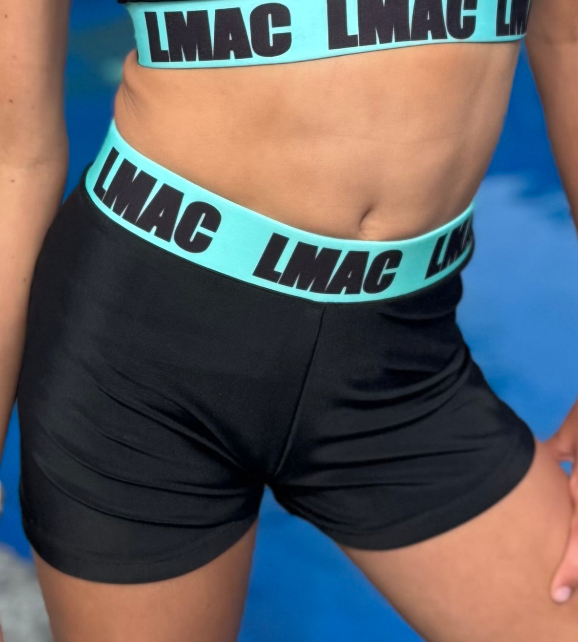 LMAC Mint Magic Activewear Shorts