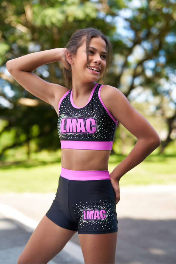 LMAC Bling Bliss Crop