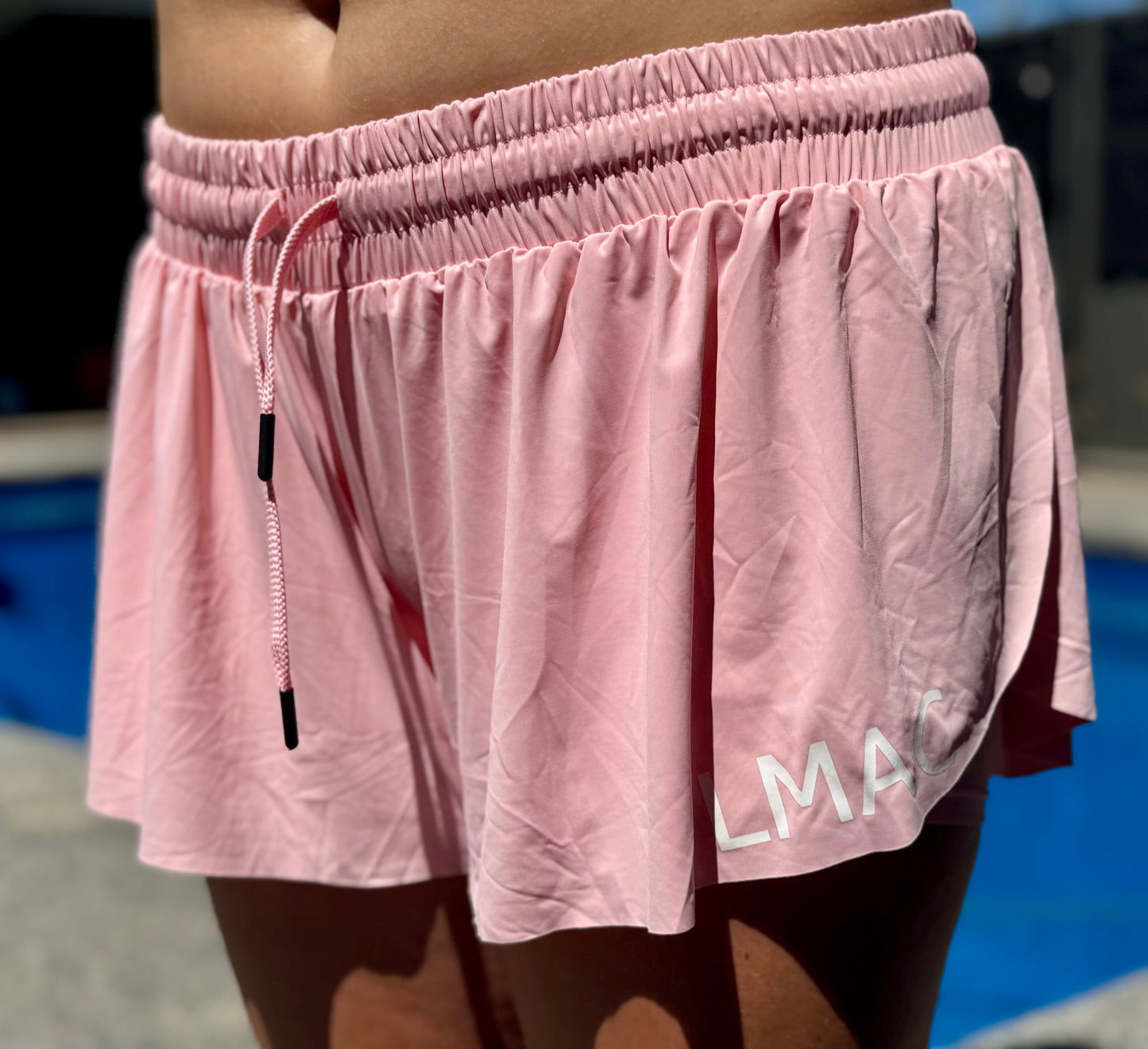 Butterfly Shorts - Pastel Pink